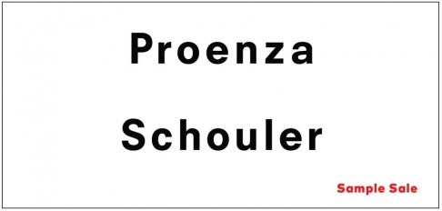 Proenza Schouler Sample Sale