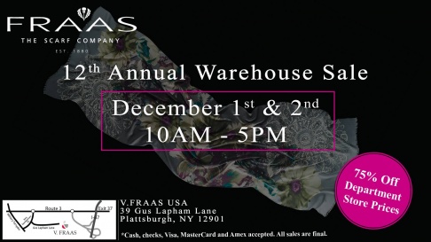 FRAAS Annual Warehouse Sale