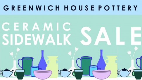Greenwich House Pottery Ceramic Sidewalk Sale