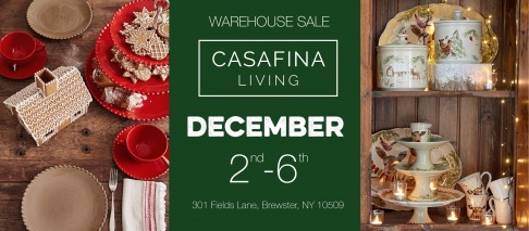 Casafina Living Warehouse Sale