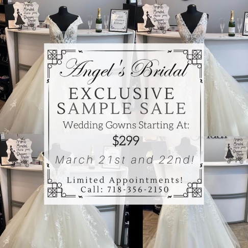 Angel's Bridal Exclusive Sample Sale