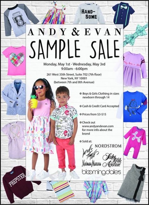 Andy & Evan Sample Sale