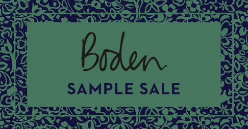 Boden Sample Sale - Kingston, NY