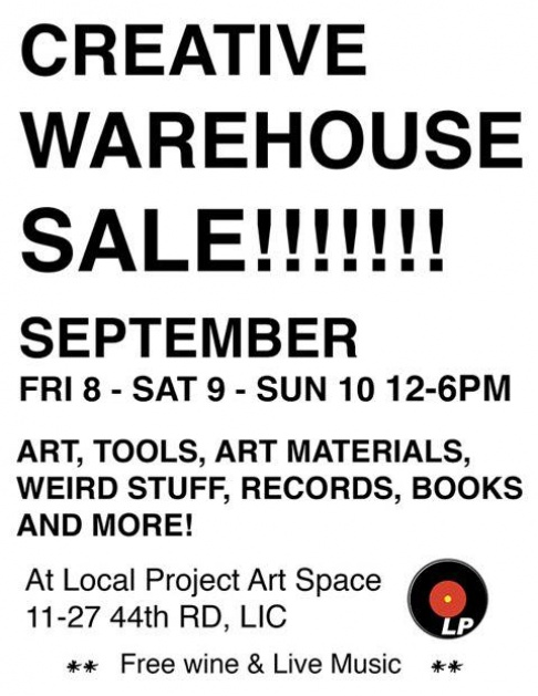 Local Project Art Space Warehouse Sale