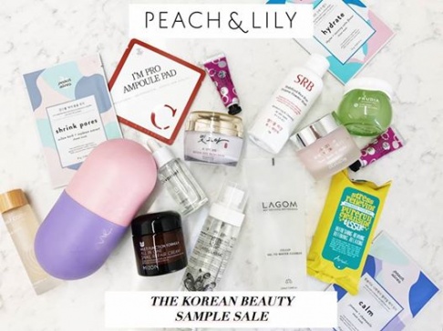 Peach and Lily K-Beauty Sample Sale