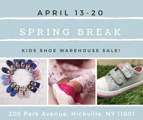 Kids Spring Shoe Warehouse Sale