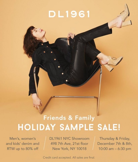 DL1961 Friends and Family Holiday Sample Sale