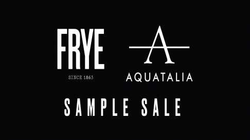 FRYE + Aquatalia Sample Sale
