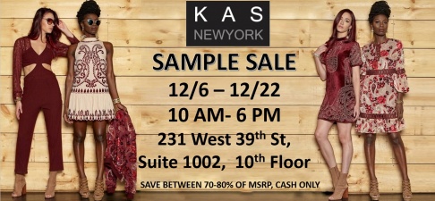 KAS New York Sample Sale