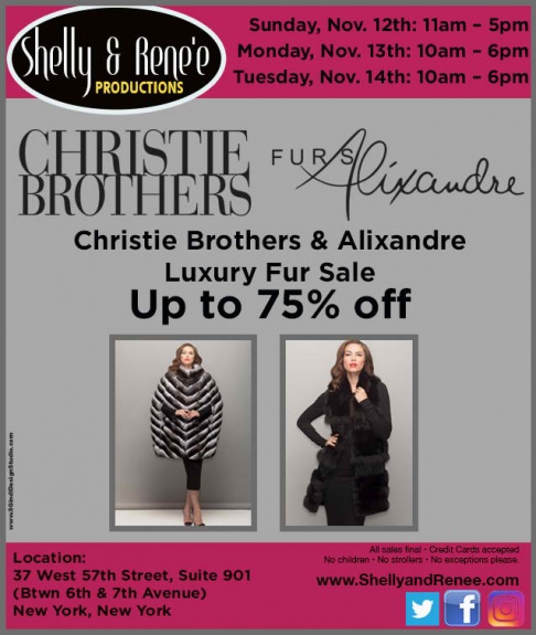 Christie Brothers and Alixandre Luxury Fur Sale