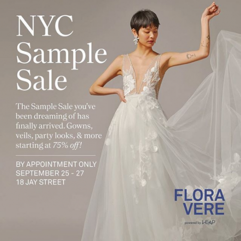 Floravere NYC Sample Sale