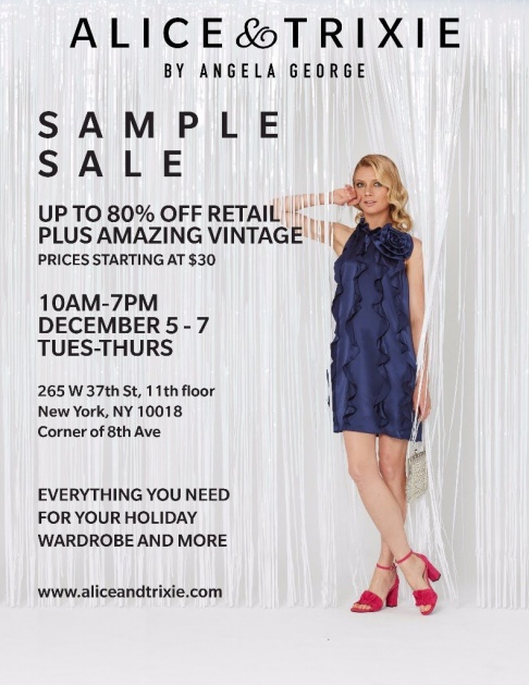 Alice and Trixie Sample Sale