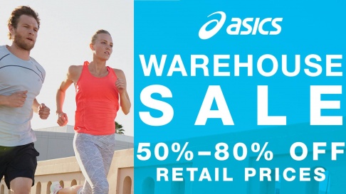 Asics Warehouse Sale