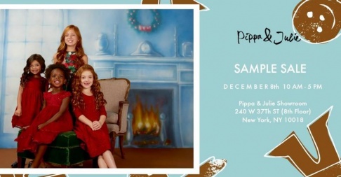 Pippa and Julie Holiday #SampleSale. Dec 8 at @PIPPAandJULIE #SampleSales https://t.co/QlG6rmdJzt