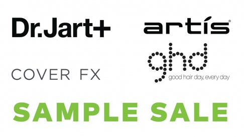 Dr. Jart+, Artis Brush, GHD, and Cover FX Sample Sale