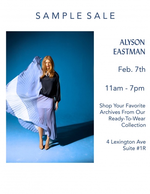 Alyson Eastman Sample Sale