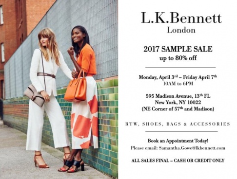 L.K. Bennett sample sale