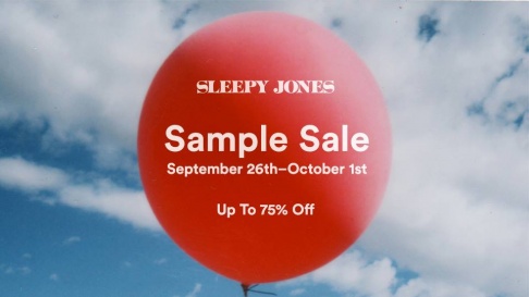 Sleepy Jones Sample Sale