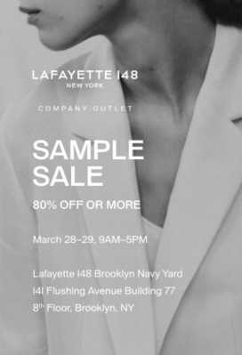 Lafayette 148 Sample Sale