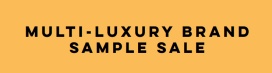 WeFashion Luxury Multibrand Sample Sale